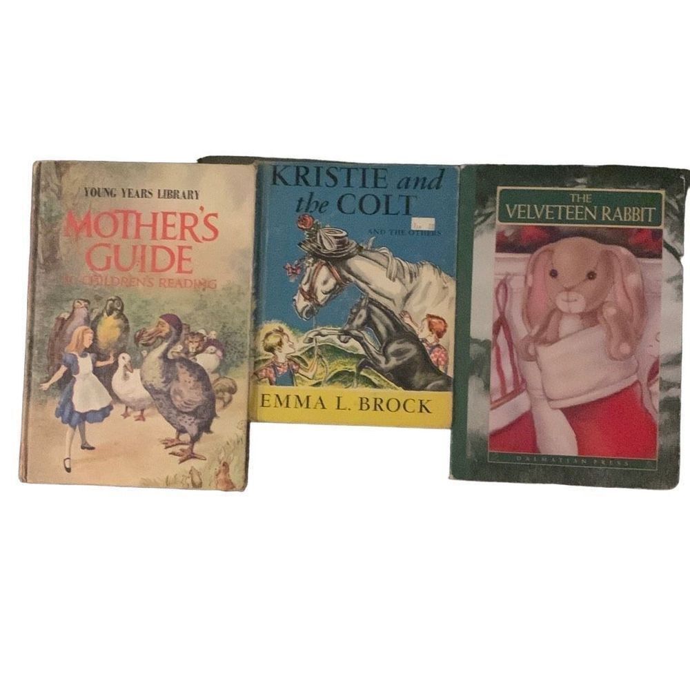 3 book lot